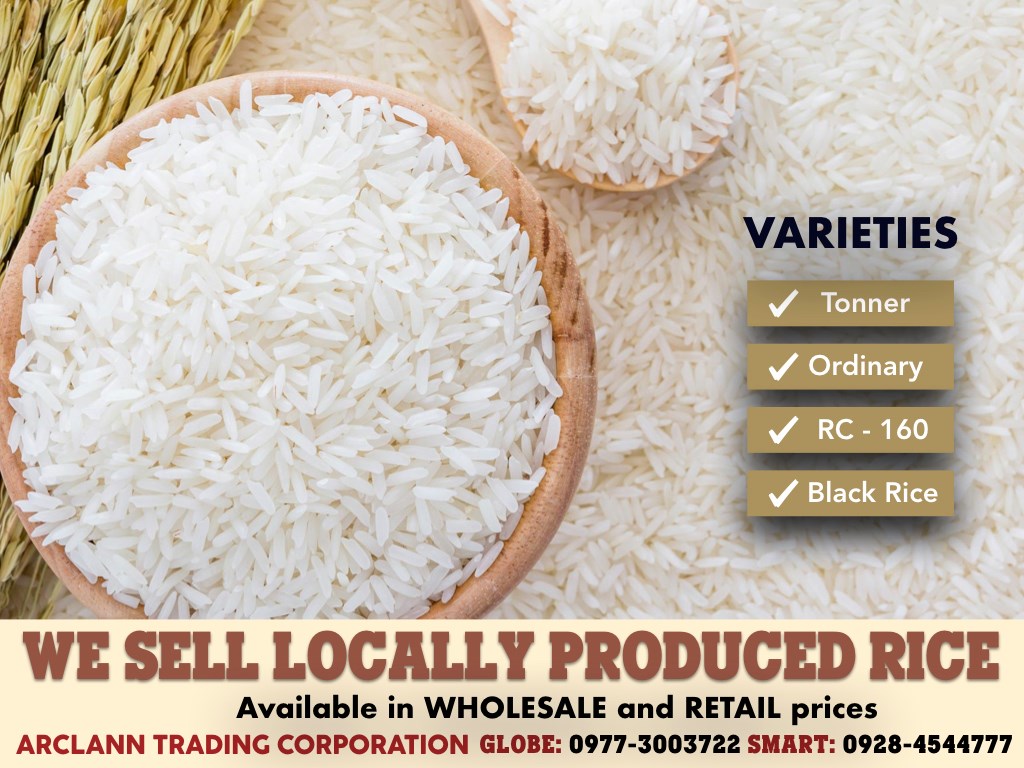 Locally produced rice