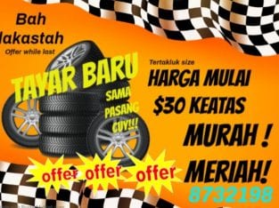 New tire Offer