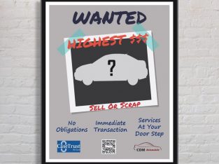 WANTED! Your Unwanted Cars, All Made & Models