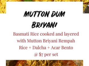 Nasi Briyani Dum Mutton