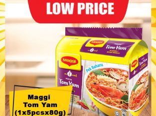 Maggi Tom Yam Instant Noodle 1 Pack x 5 pcs x 80g