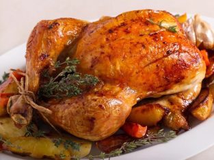 French style roasted chicken