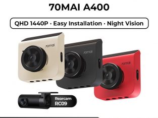 70mai Dash Cam A400 Set ( Front and Rear)
