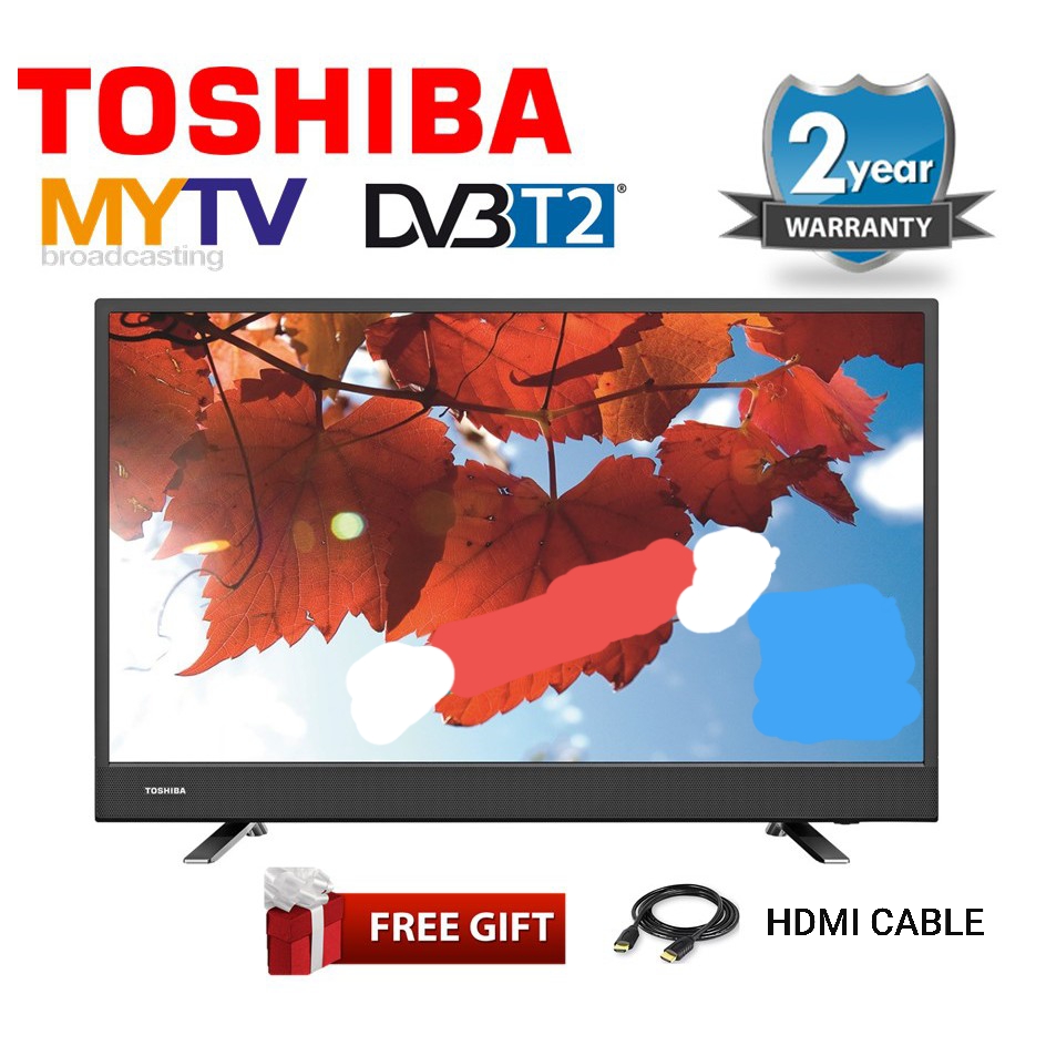 TOSHIBA 32″ LED TV (T2)