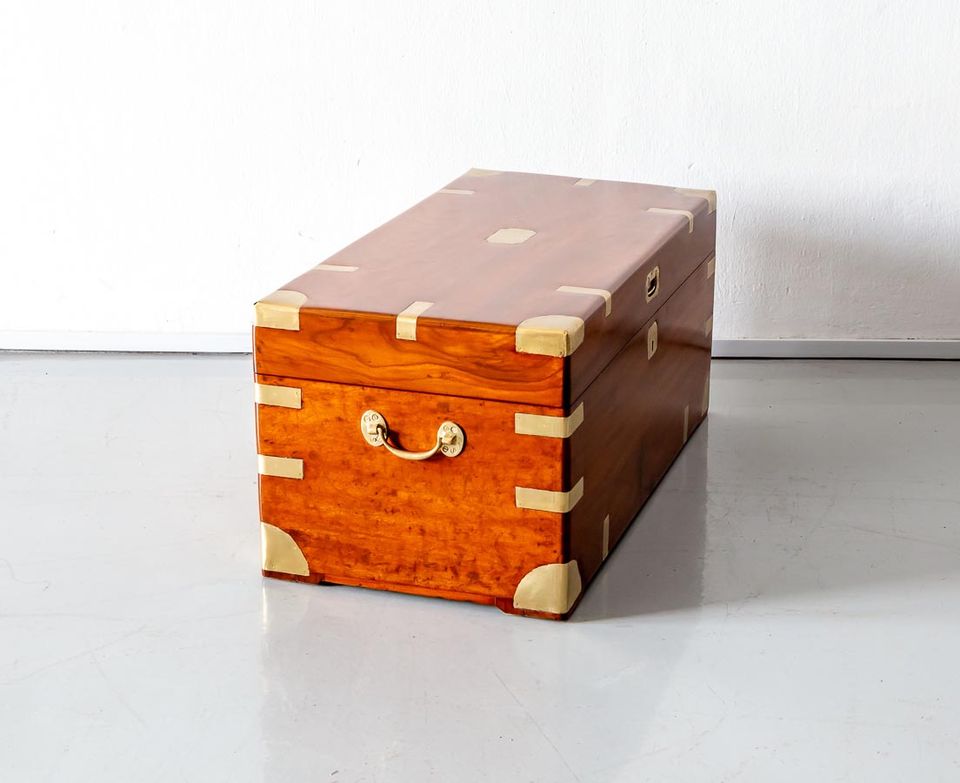 BRITISH COLONIAL CAMPHOR CHEST