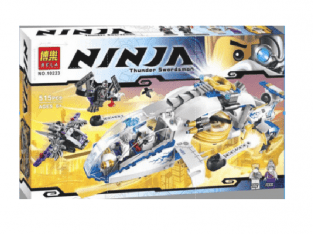 BELA Ninja GO Thunder Swardsman Ninja Copter Building Blocks For Kids ( BELA 10223)