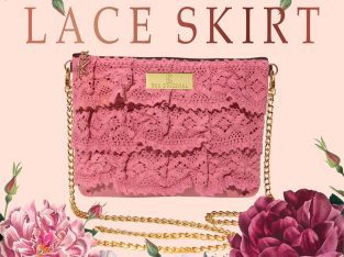Lace Skirt Sling Bag