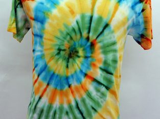 BTS 001 T-Shirt Tye Dye Spiral Pattern
