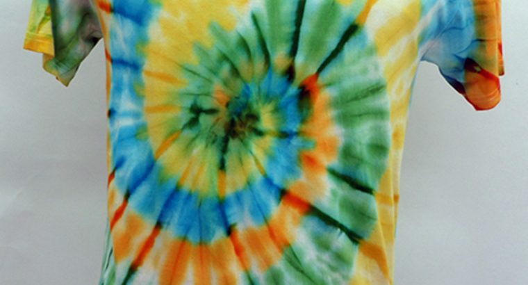 BTS 001 T-Shirt Tye Dye Spiral Pattern