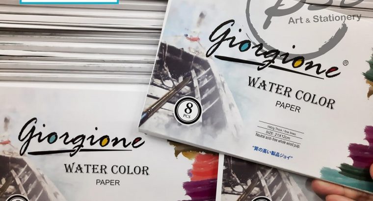Giorgione Water Color Paper postcard size