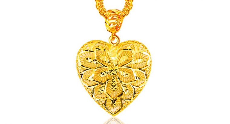 SK Jewellery ORO Amare 916 Greatest Love Pendant