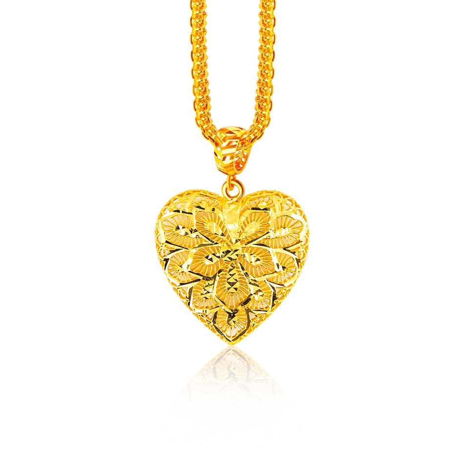 SK Jewellery ORO Amare 916 Greatest Love Pendant