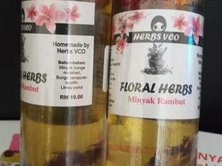 Minyak Rambut Floral Herbs