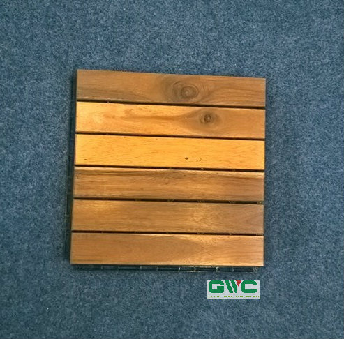 Wood Decking tiles from Vietnam-Wood Deck Tiles