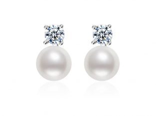Elegant Freshwater Pearl Earrings WE00017