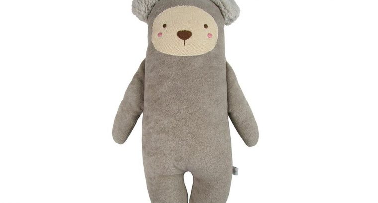 Bear Towelling Toy/Pillow (M)