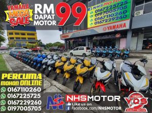 Muka RM99 Dapat Yamaha Motor Idaman Anda