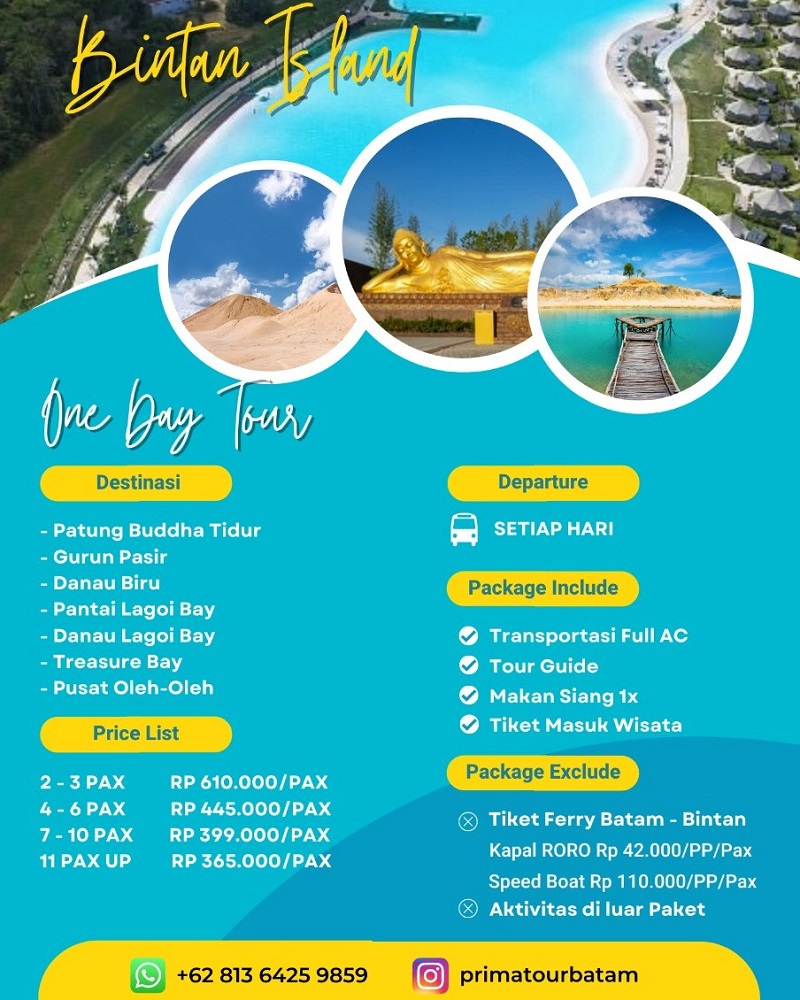 ONE DAY TOUR Explore Bintan Island