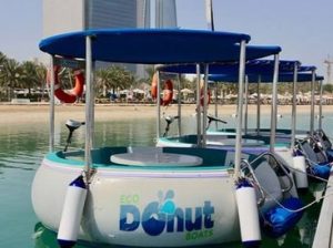 Eco Donuts Boats are available and special for rental business