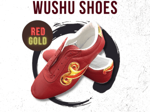 Red-Gold | Professional Wushu Shoes by Budo Saga
