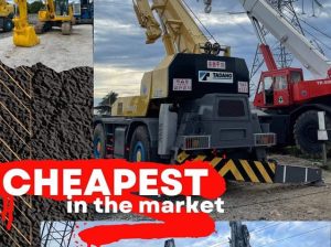 HEAVY EQUIPMENTS AND MACHINERIES FOR SALE