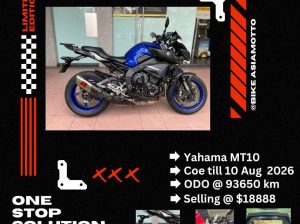Pre loved Yamaha MT10