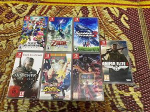 NINTENDO SWITCH GAMES (USED)