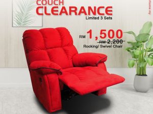 Rocking / Swivel / Recliner Chair (3 in 1) CL 016