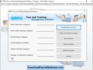 Employee Tour and Training Management Software