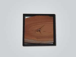 Wooden Design Clock