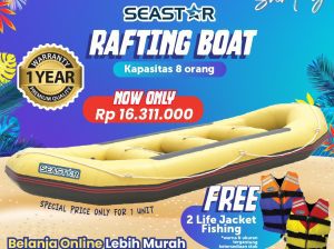 Rafting Boat untuk 9 Orang