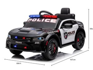 Dodge Police Rechargeable Ride On Car