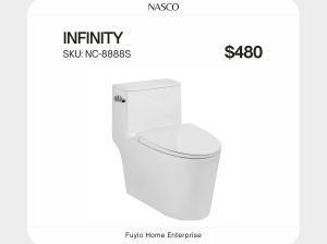 Toilet Bowl – NC-8888S INFINITY