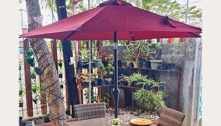 Weatherproof furniture for resort