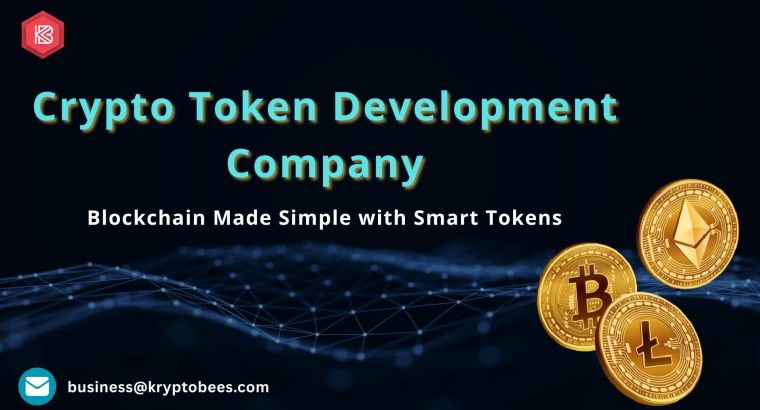 Crypto Token Development Company for Digital Assets & Forex Platforms