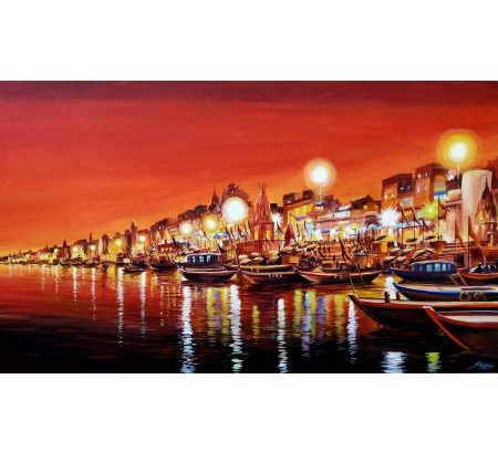 Abstract Canvas Painting